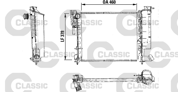 Radiateur Valeo 316715