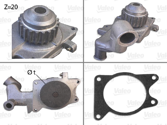 Waterpomp Valeo 506000