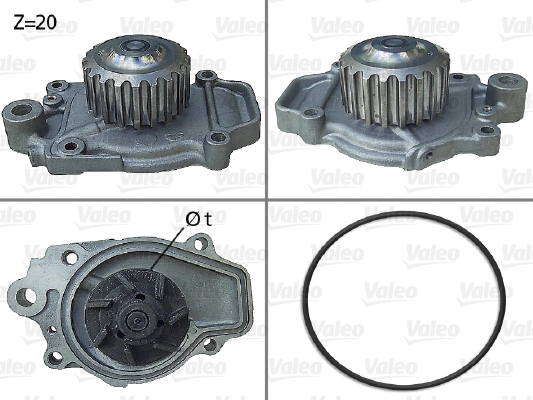 Waterpomp Valeo 506028