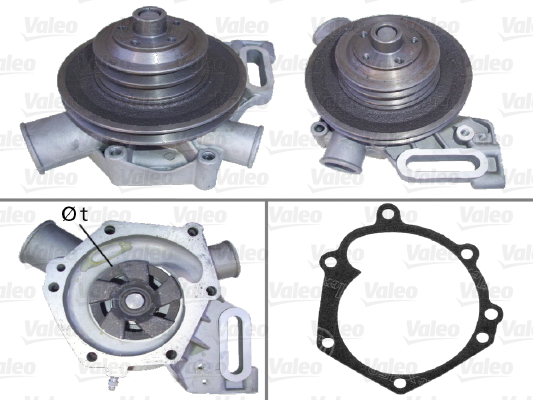 Waterpomp Valeo 506178