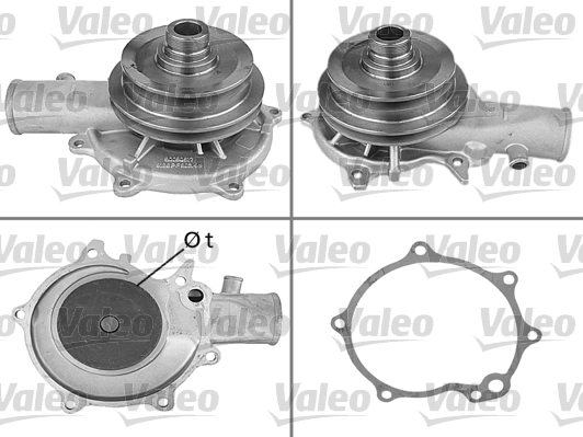 Waterpomp Valeo 506188