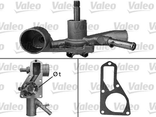 Waterpomp Valeo 506272