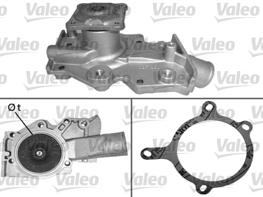 Waterpomp Valeo 506283