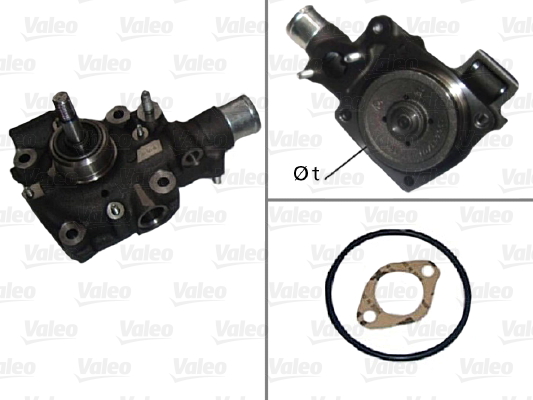 Waterpomp Valeo 506304