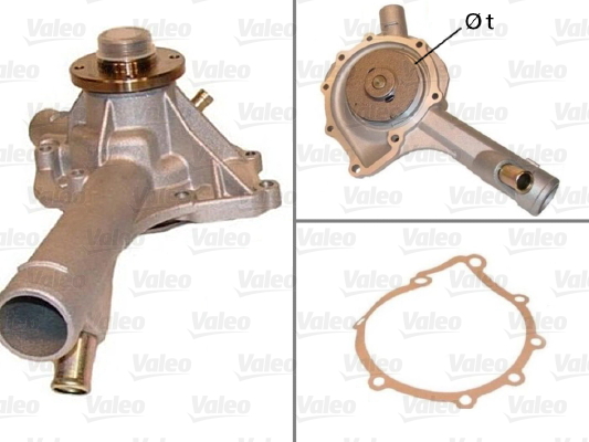 Waterpomp Valeo 506306