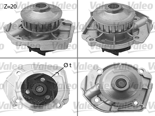 Waterpomp Valeo 506397