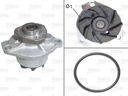 Waterpomp Valeo 506484