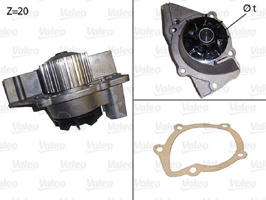 Waterpomp Valeo 506531