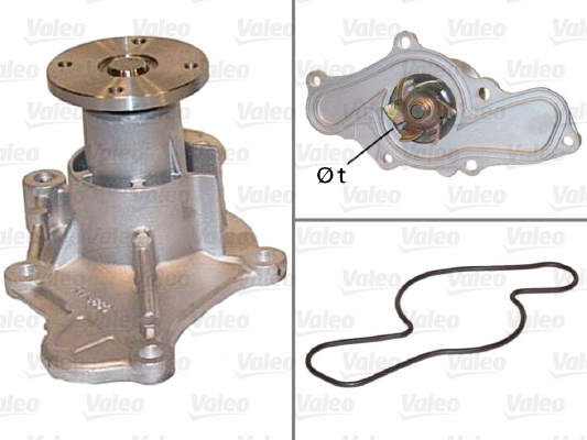 Waterpomp Valeo 506544