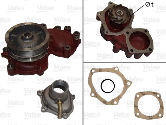 Waterpomp Valeo 506560