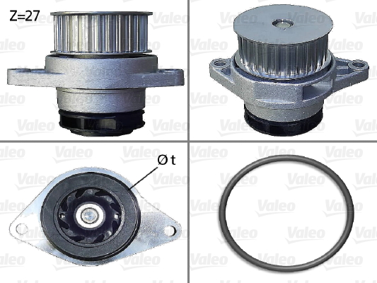 Waterpomp Valeo 506578