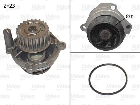 Waterpomp Valeo 506583