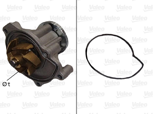 Waterpomp Valeo 506593