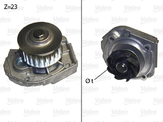 Waterpomp Valeo 506598