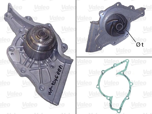 Waterpomp Valeo 506602