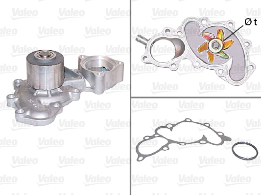 Waterpomp Valeo 506608