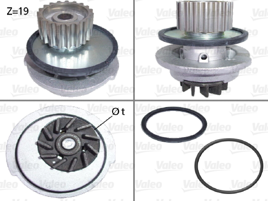 Valeo Waterpomp 506648
