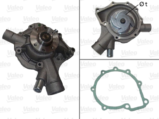 Waterpomp Valeo 506651