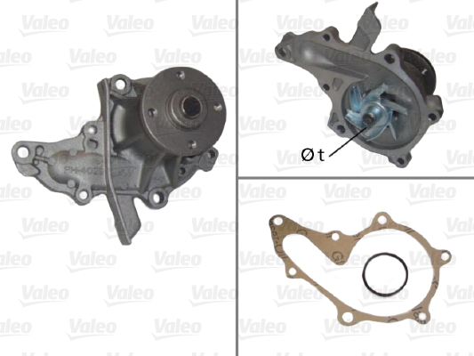 Waterpomp Valeo 506653