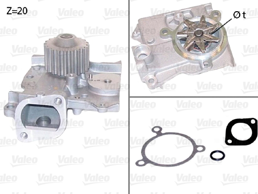 Waterpomp Valeo 506685