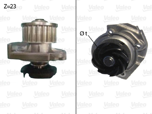 Waterpomp Valeo 506686