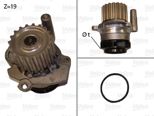 Waterpomp Valeo 506699