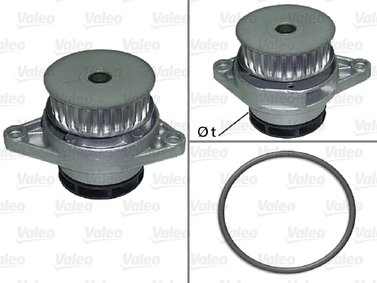Waterpomp Valeo 506706