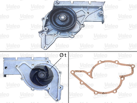 Waterpomp Valeo 506781