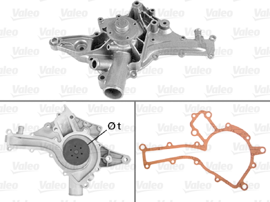 Waterpomp Valeo 506787