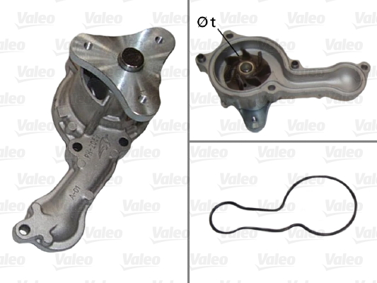 Waterpomp Valeo 506812