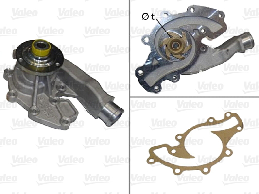 Waterpomp Valeo 506829