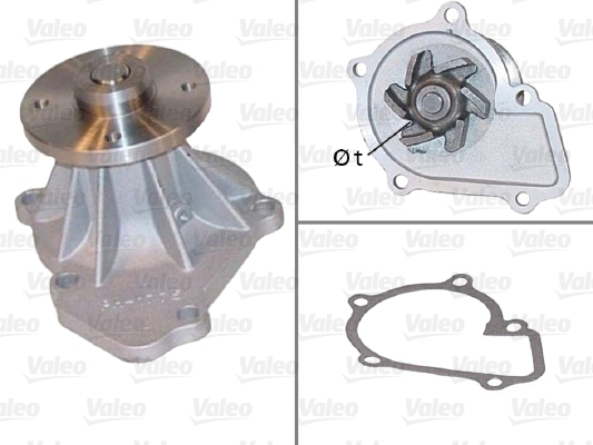 Waterpomp Valeo 506836