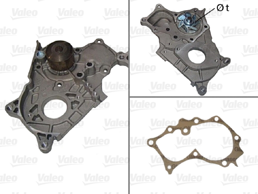 Waterpomp Valeo 506851