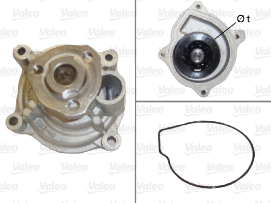 Waterpomp Valeo 506867