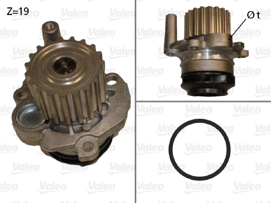 Waterpomp Valeo 506871