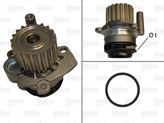 Waterpomp Valeo 506872
