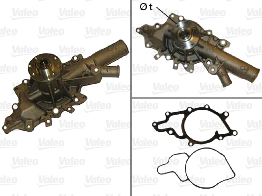 Waterpomp Valeo 506875
