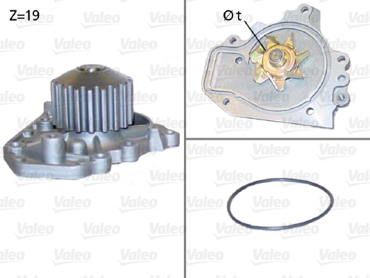 Waterpomp Valeo 506894