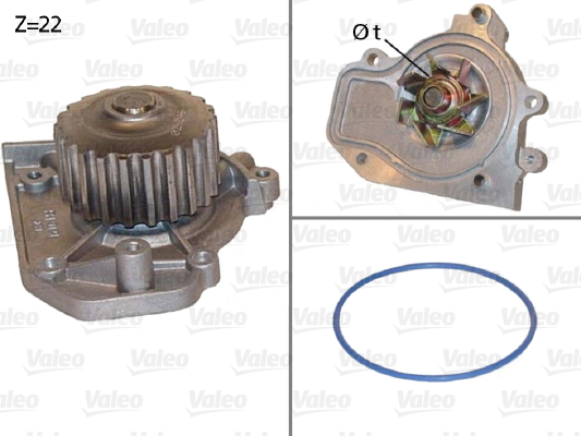 Waterpomp Valeo 506943