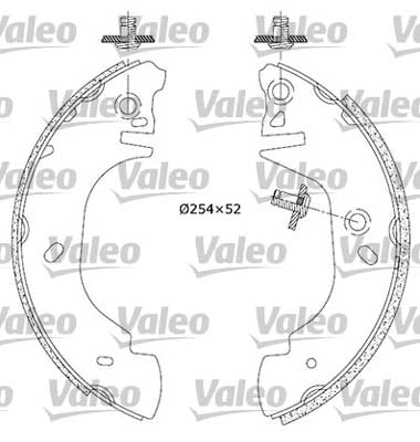 Remschoen set Valeo 553845