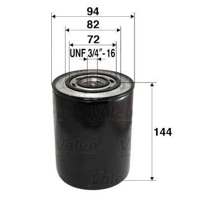 Oliefilter Valeo 586046