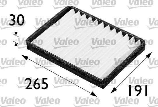 Valeo Interieurfilter 698163