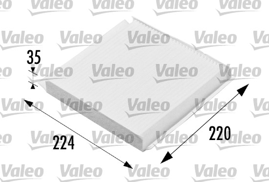 Valeo Interieurfilter 698657