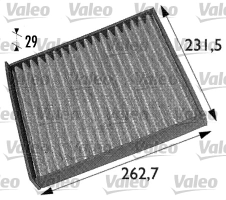 Valeo Interieurfilter 698708