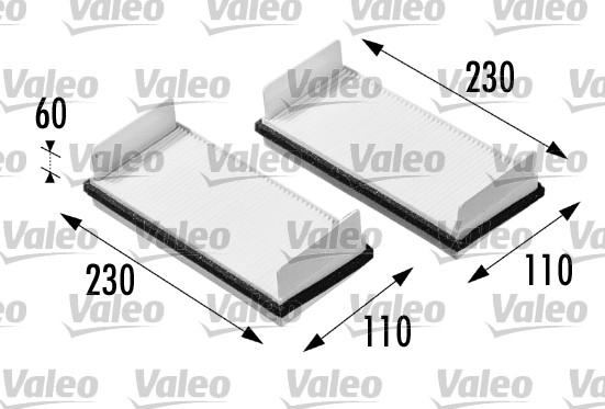 Valeo Interieurfilter 698712