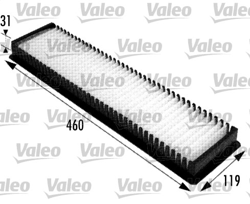 Valeo Interieurfilter 698724