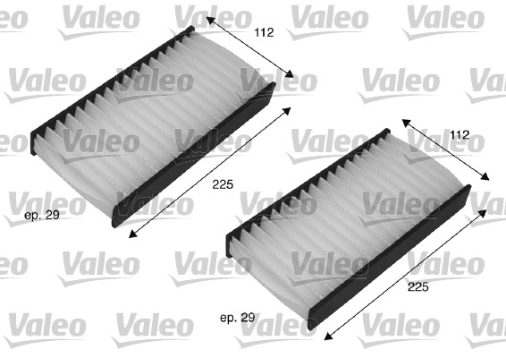 Valeo Interieurfilter 698735