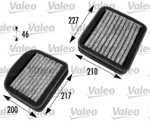 Valeo Interieurfilter 698772