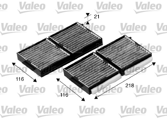 Interieurfilter Valeo 698890