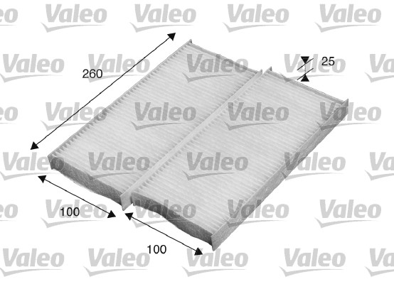 Valeo Interieurfilter 715520